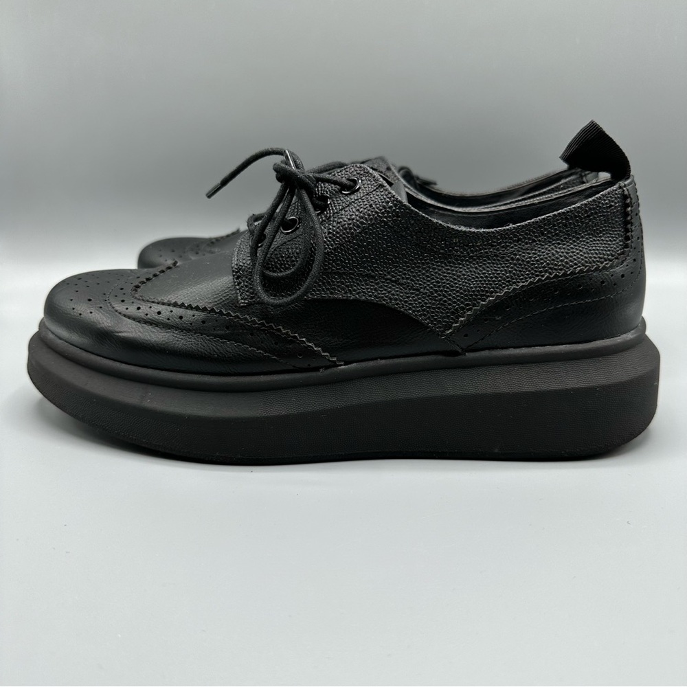 MADDEN Apponn Wingtip Sneaker Dress platform Shoes Black Men’s 7
